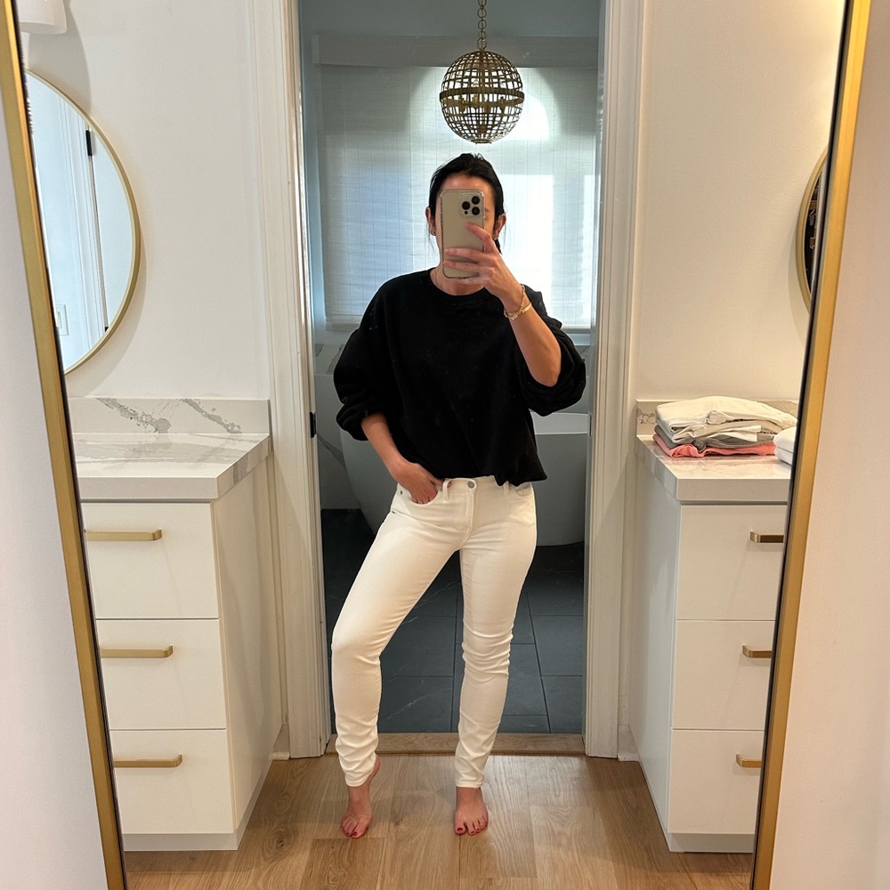 Madewell White Jeans